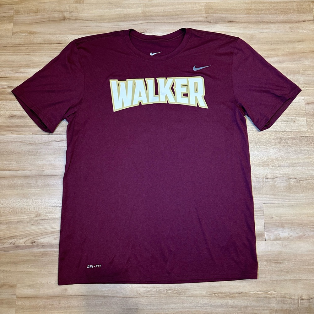 Nike The Nike Tee Walker #25 Dri-Fit Athletic Cut Shirt Size Large